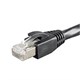 Monoprice Entegrade Series Cat6 23AWG F/UTP CMP Plenum rated Ethernet Network Patch Cable, Black - 50ft(Limit 20 per Customer)
