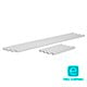 Monoprice Essentials Cable Management Kit, White