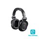 Monoprice Essentials Premum Hi-Fi DJ Style Over-the-Ear Pro Bluetooth Headphones with Mic and Qualcomm aptX Support (8323 with Bluetooth)