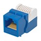 Monoprice Cat5E RJ-45 Toolless Keystone Jack in Blue