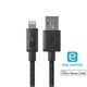 Monoprice Essentials Apple MFi Certified Lightning to USB Charge & Sync Cable, 4ft Black