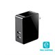Monoprice Essentials 2-Port 4.8A USB Smart Charger