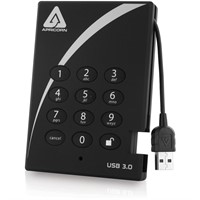 Apricorn Aegis Padlock A25-3PL256-S128 128 GB External Solid State Drive - USB 3.0 - 160 MB/s Maximum Read Transfer Rate - 145 MB/s Maximum Write Transfer Rate