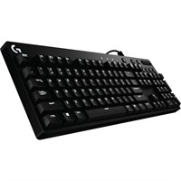 Logitech G610 Orion Brown Backlit Mechanical Gaming Keyboard - Cable Connectivity - USB 2.0 Interface - Play/Pause, Mute, Next Track, Previous Track, Volume Control Hot Key(s) - QWERTY Keys Layout - M
