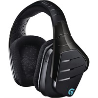 Logitech Artemis Spectrum Wireless 7.1 Surround Sound Gaming Headset - Stereo - Mini-phone, RCA - Wired/Wireless - 65.6 ft - 39 Ohm20 kHz - Over-the-head - Binaural - Circumaural