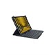 Logitech 9-10 inch Tablet Keyboard Case | Universal Folio: Wireless Keyboard with Bluetooth Black - 920-008334