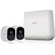 Arlo Pro by NETGEAR Security System with Siren – 2 Rechargeable Wire-Free HD Cameras with Audio, Indoor/Outdoor, Night Vision (VMS4230)