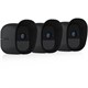 Arlo Pro by NETGEAR Skins – Set of 3 (Black) – Arlo Pro Compatible VMA4200B-10000S
