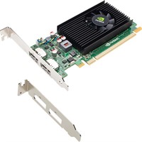 PNY Quadro NVS 310 Graphic Card - 1 GB DDR3 SDRAM - PCI Express 2.0 x16 - Low-profile - Single Slot Space Required - 64 bit Bus Width - Fan Cooler - OpenGL 4.1, OpenCL, DirectX 11.0, DirectCompute - 2