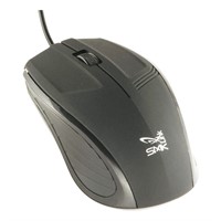SMK-Link TAA-Compliant Corded USB Computer Mouse - Optical - Cable - USB 2.0 - 800 dpi - Computer - Scroll Wheel - 3 Button(s)