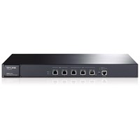 TP-LINK TL-ER6120 Gigabit Dual-WAN VPN Router, 2 WAN ports, 2 LAN ports, 1 DMZ port, Ipsec PPTP L2TP VPN, Load Balance - 5 Ports - Rack-mountable