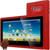 Zeepad 7DRK-Q 4 GB Tablet - 7" - Wireless LAN - Allwinner Cortex A7 A33 Quad-core (4 Core) 1.80 GHz - Red - 512 MB DDR3 SDRAM RAM - Android 4.4 KitKat - Slate - 800 x 480