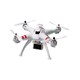 WorryFree Gadgets RC Brushless Drone with 10MP HD Live Camera, WiFi and 1000W Motor 51CM Large Quadcopter 6Axis 2.4GHz - DRONE-X16-WHT