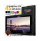 Worry Free Gadgets 7 inch 4.4 Quad Core IPS Screen 4GB Bluetooth Dual Camera WiFi - 7DRK-IP-BLK