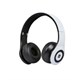 Bluetooth® On-the-Ear Headphones with Built-in Microphone-White (Open Box)