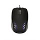 Monoprice Blu Streak 3-Button Optical Mouse Black (Open Box)