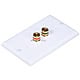High Quality Banana Binding Post Two-Piece Inset Wall Plate for 1 Speaker - Coupler Type