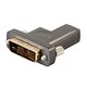 Monoprice SlimRun AV DVI Detachable Connector, for use with SlimRun AV Part- 33280, 33281, 33282, 33283 or 33284