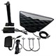 Active Indoor/Outdoor HD6 HDTV Antenna, 50 Mile Range (Open Box)