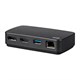 Monoprice Thunderbolt 3 Mobile Travel Dock, Dual Video HDMI and DisplayPort, 4K@60Hz