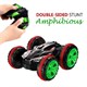 Remote Control Amphibious Off Road Electric Double Sided Car Tank Stunt Car RC