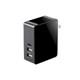Monoprice Obsidian Series 3-Port USB Wall Charger with USB-C (Open Box)