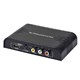 Monoprice Composite S-Video and HDMI to HDMI Converter and Switch with HDMI PAL NTSC Support (Open Box)