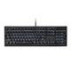 Workstream by Monoprice Brown Switch Full Size Mechanical Keyboard, Black, Backlit