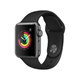 Apple Watch Series 3 - GPS - Space Gray Aluminum Case with Gray Sport Band - 38mm (Open Box)