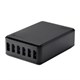 Monoprice Obsidian Series 6-Port 8A USB Smart Charger with Qualcomm Quick Charge 2.0 Technology (Open Box)