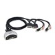 2 Port DVI KVM Switch with USB 2.0 and Audio Support