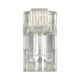 8P8C RJ45 Plug with EZ Passthrough for Cat6 Ethernet Cable 100pcs/pack