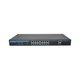 19" 16 Port Rack-mount Web-Smart Gigabit Uplink PoE Switch 16x10/100 RJ45 with PoE 270W