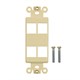 Décor Insert for Keystone, 4 Hole, Ivory