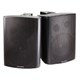 2-Way Active Wall Mount Speakers (Pair), 25W, Black (Open Box)