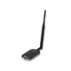 USB Wireless Lan 802.11N High Power Adapter w/ Antenna - 1T2R (300Mbps) (Open Box)