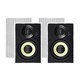 Monoprice Caliber Slim In-Wall Speakers, 6.5in Fiber 2-Way (pair)