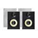 Monoprice Caliber Slim In-Wall Speakers, 8in Fiber 2-Way (pair)