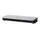Monoprice Thunderbolt 3 Docking Station for Windows and Apple MacBook Pros, Power Delivery up to 60W, Dual Display up to 4K 60Hz (Open Box)