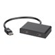 Monoprice 2-Port DisplayPort 1.2 to HDMI Multi-Stream Transport (MST) Hub (Open Box)