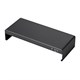 Workstream by Monoprice Metal Monitor Stand Riser with USB Hub and Fast Charging USB Port, Black(Limit 20 per Customer)