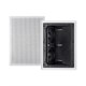 Monoprice Alpha Ceiling Speaker Dual 5.25in Carbon Fiber Surround 2-way Vari-Angled (single) (Open Box)