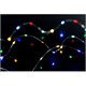 10 foot 62 Led Micro LED String Lights, 3x AA with timer, Multicolor