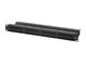 Monoprice 48 Port Cat5e UTP Patch Panel, 1U, Horizontal 180°, Dustproof Cover, with Wire Support Bar