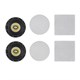 Monoprice Caliber Snap Lock In-Ceiling Speakers, 6.5in Fiber 2-Way (pair)