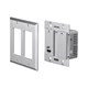 Monoprice Blackbird 4K HDBaseT Wall Plate Receiver, 2 Gang, PoC, PoE, Bidirectional IR and RS232 (Open Box)(Limit 20 per Customer)