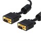 Monoprice 50ft Super VGA M/M CL2 Rated (For In-Wall Installation) Cable w/ Ferrites (Gold Plated)