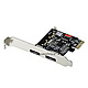PCI Express Serial ATA II (SATA II) Card, 2x External Port (e-SATA), SiI3132 Chipset