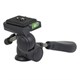 Monoprice Camera Head Compact Pan & Tilt Arm with Plate (Open Box)