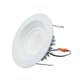 Monoprice 10-Watt (75W Equivalent) 6-inch Recessed LED Downlight Trim, 750 Lumens, Warm/ Soft (3000K) - Dimmable (Open Box)